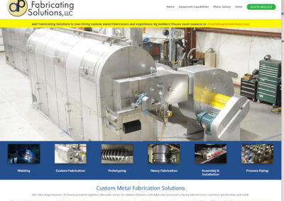 A&P Fabricating Solutions, LLC headquartered in Appleton, Wisconsin